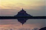 Mont St. Michel at Sunset [35mm]