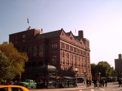 Cooper Union College at Astor Place - Southeast View