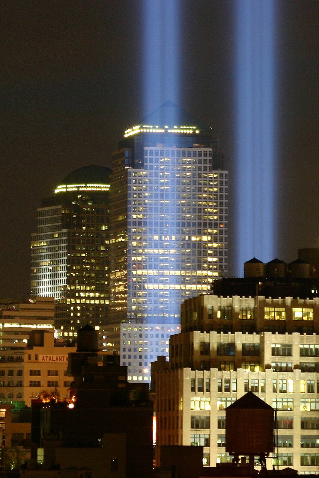 2004 Towers of Light from Washington Square