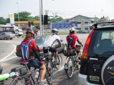 Melaka town & traffic