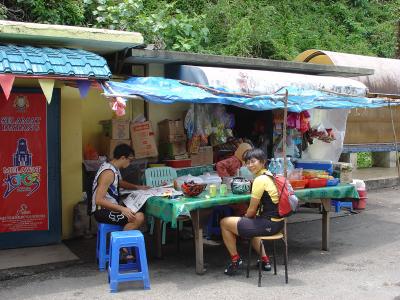 Pengerang jetty coffee stall