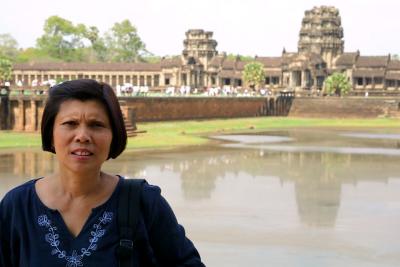 First day at Siem Reap, May 2, 2004