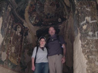 Fresco's in Monks cave