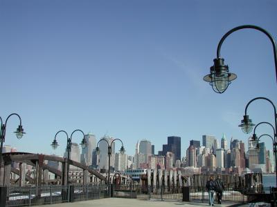 The awesome view from Liberty State Park...