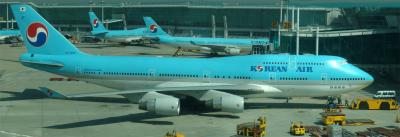Korean airline at Incheon airport