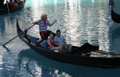 Gondolier and Couple