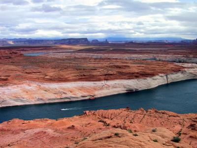 Lake Powell, From The Rim Walkway, Page, AZ
