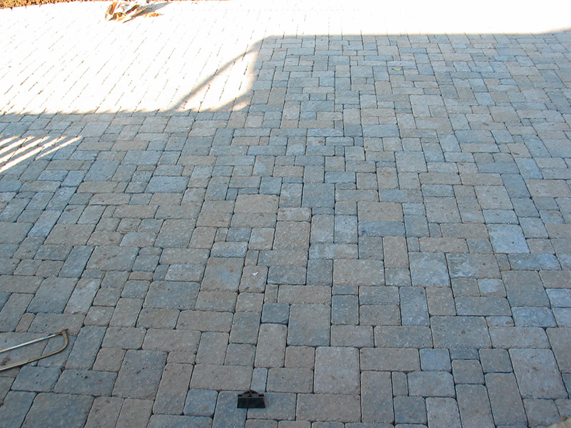 I love the pavers we choose.