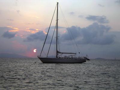 Sunset, Cane Garden Bay
