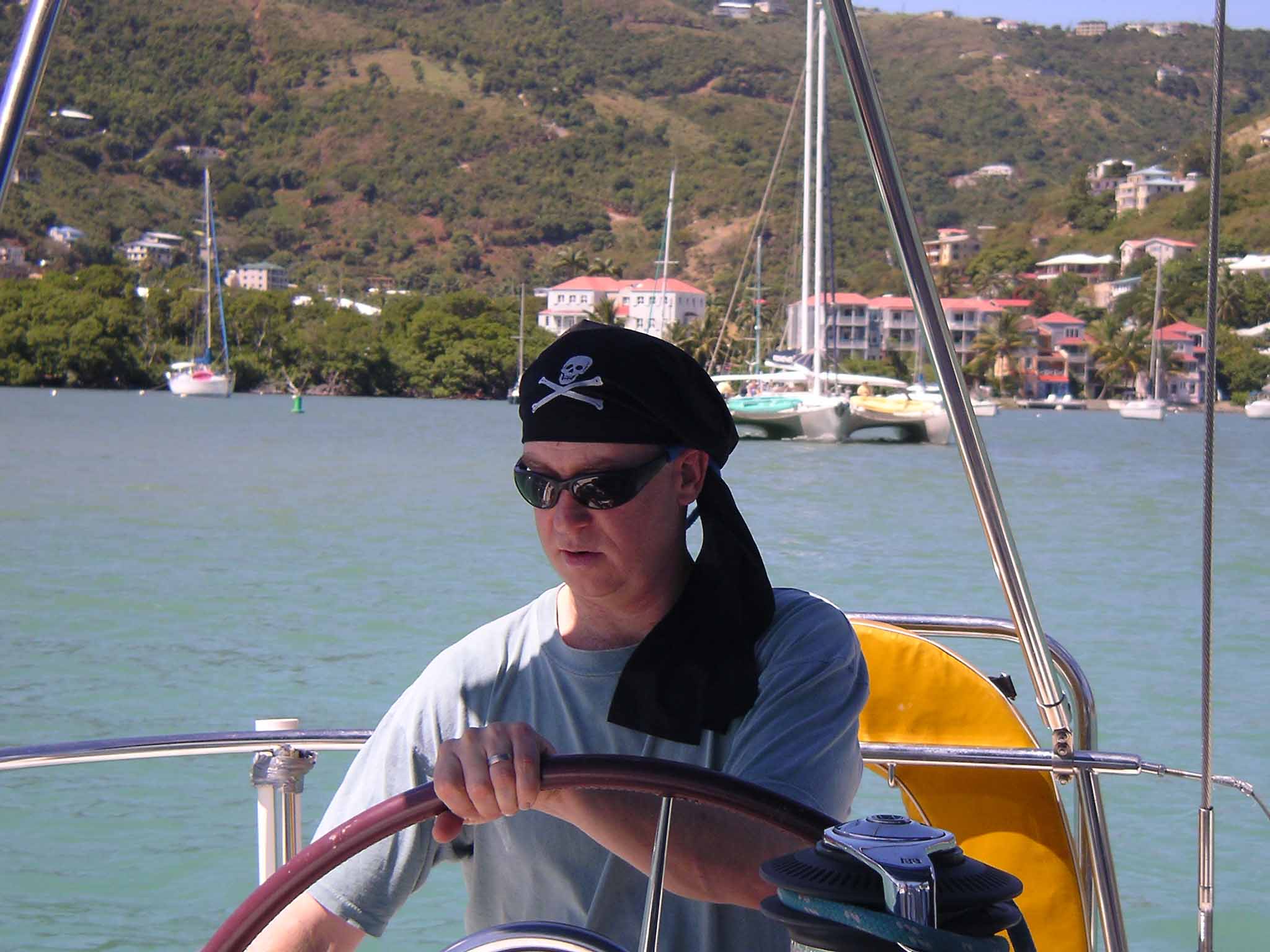 Leaving Road Town, Tortola
