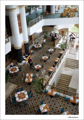 4 stories high - breakfast area