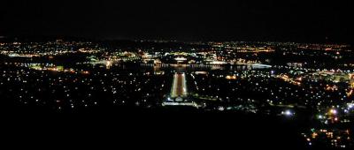 Canberra Evening Lights
