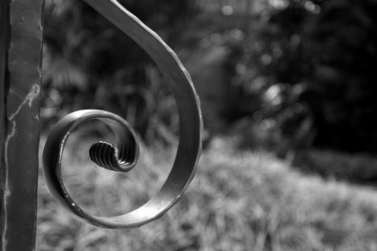 Sept 10 - spiral on the stair