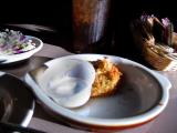 fried green tomatoes. at the cracker box cafe