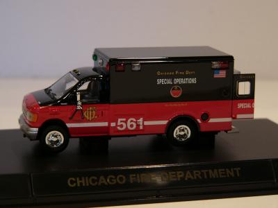 Code3 Chicago Special Ops Unit #561 - Ford E-350