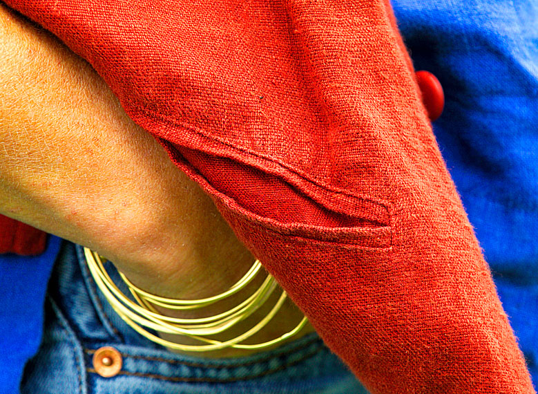 Gold Bangles and Old Jeans by Jono Slack