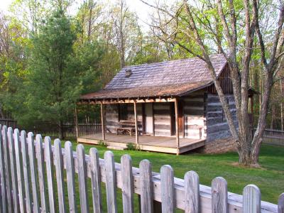 The Harris Cabin - Pipestem State Park