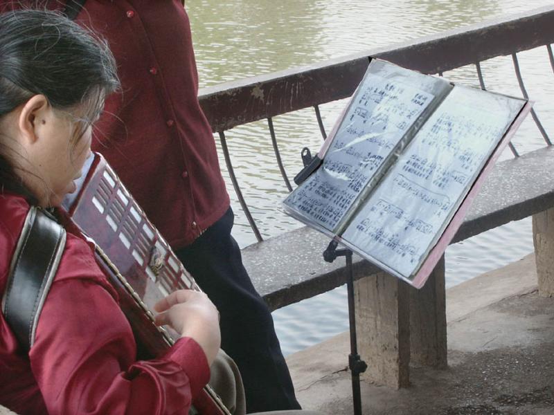 Look at the musical notation!