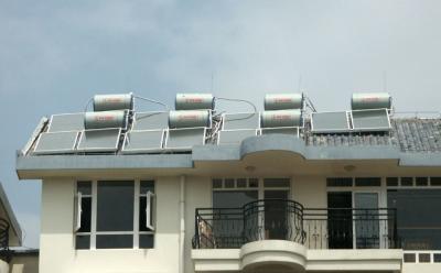 Solar heating popular and conspicuous