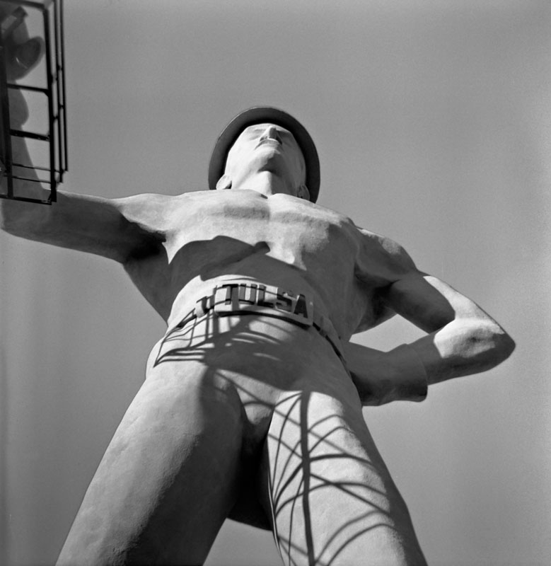 Driller in Black and White