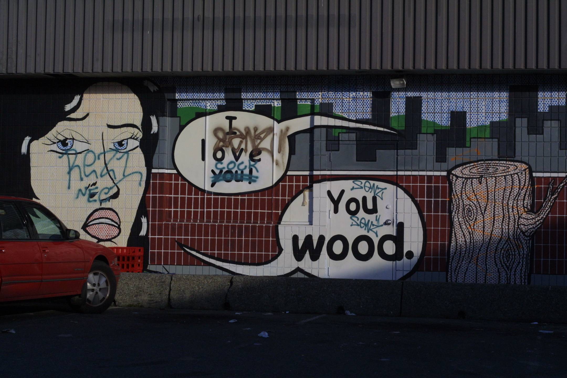 Wood Mural 2005