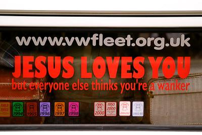 Jesus loves you BUT....