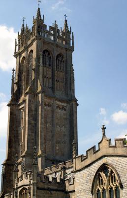 Church Tower, Glastonbury Town Centre