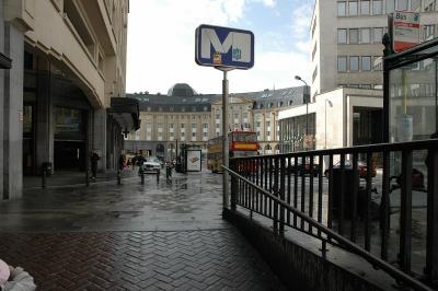 005 Brussels Central Metro Exit.jpg
