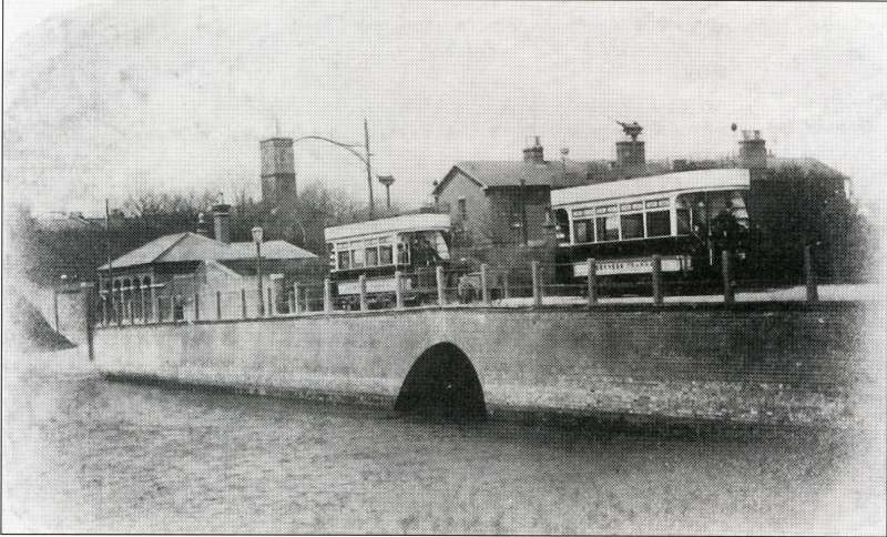Moat bridge