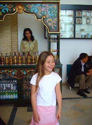 Perfume Seller at the Tourist Office