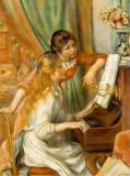 Jeunes filles au piano - Renoir