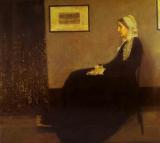 Portrait of the Artists Mother - Whistler