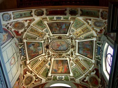 Ceiling of St Paul's Chapel, Duomo, Volterra