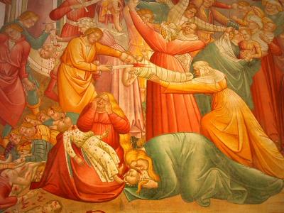 Massacre of the Innocents, S Francesco, Volterra
