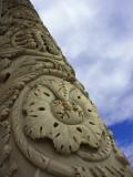 Carved column, Baptistry