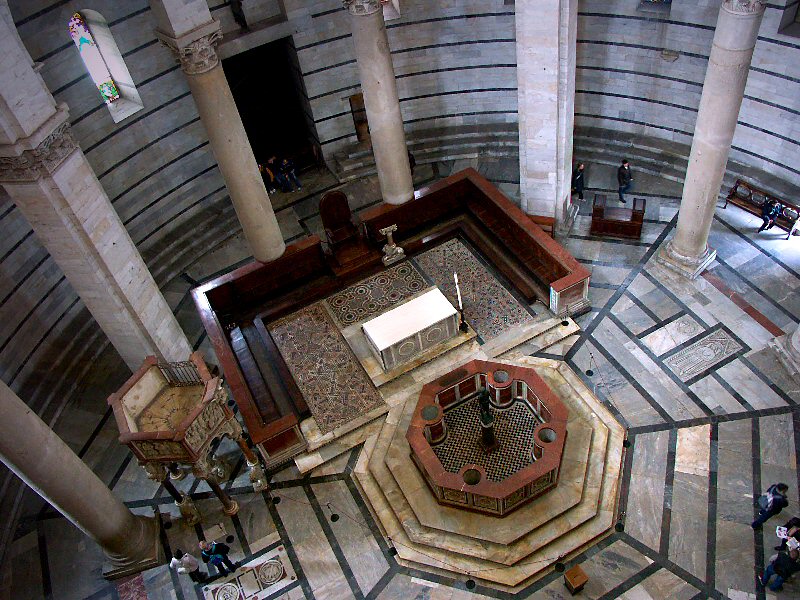 Baptistry, Pisa