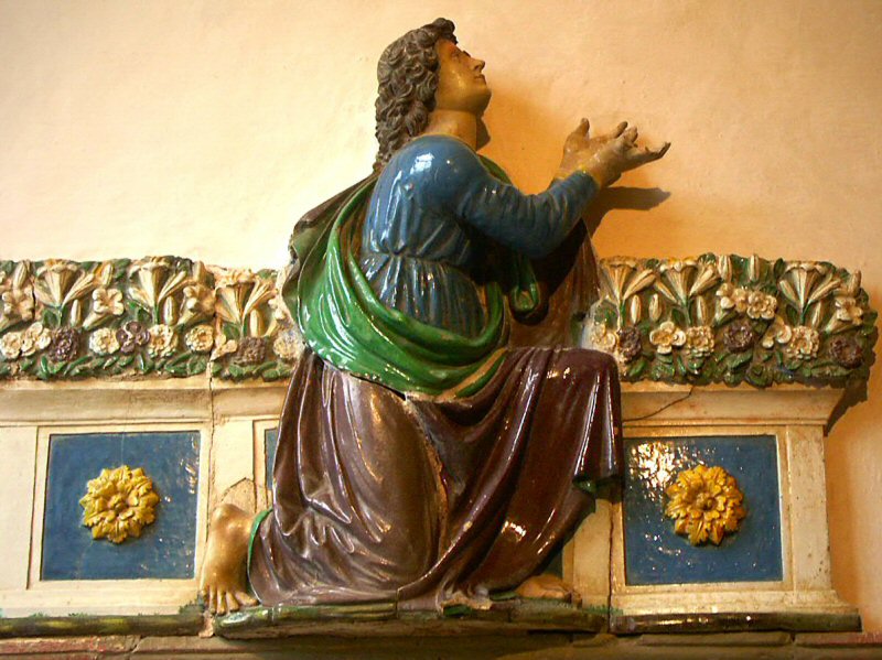 Tuscan series: Della Robbias glazed terracotta
