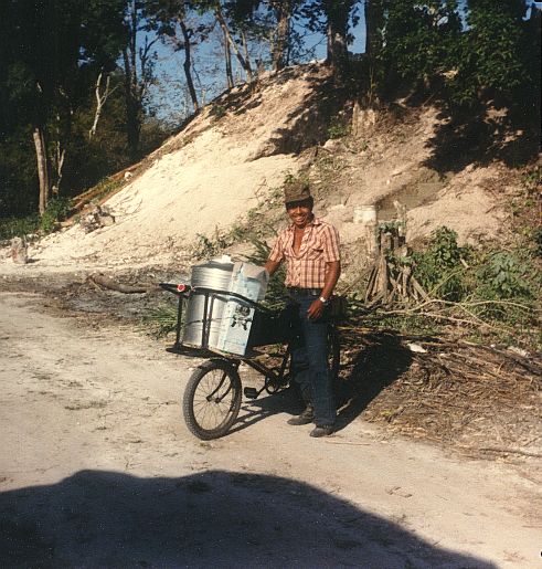 Marcos the ice cream man at Nohmul