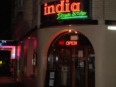 'India Down Under' neon Potts Point 2004