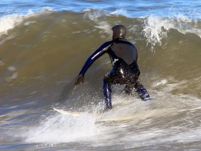 Winter Surfing - Nova Scotia