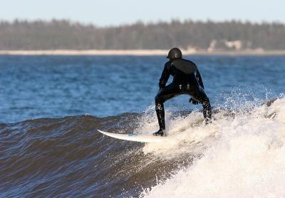 Winter Surfing - Seaforth