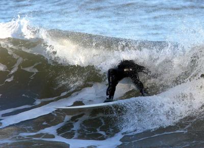 Winter Surfing - Seaforth