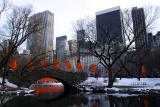 Gates, bridge, Central Park South