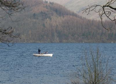 fishing on Thirlmere