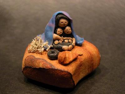 Navaho Storyteller Doll Miniature
