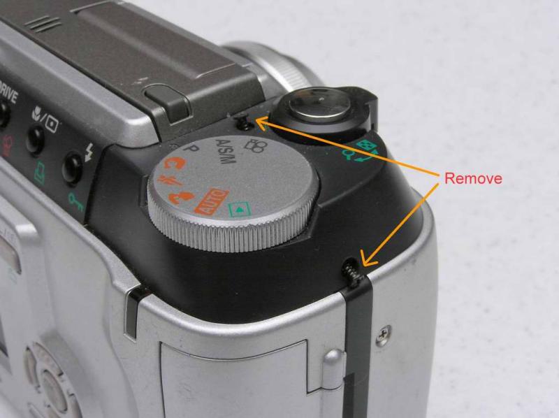 Remove 2 Screws