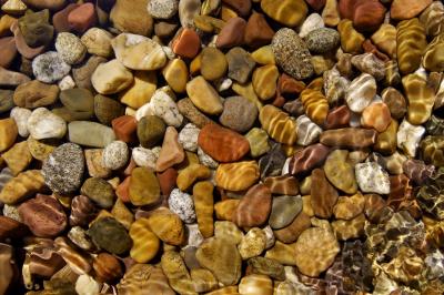 Lake's pebbles