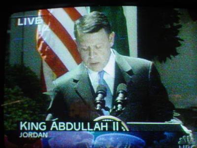 King Abdullah II of Jordan<br>NBC  May 06, 2004
