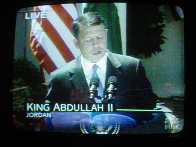 King Abdullah II of Jordan<br>NBC  May 06, 2004