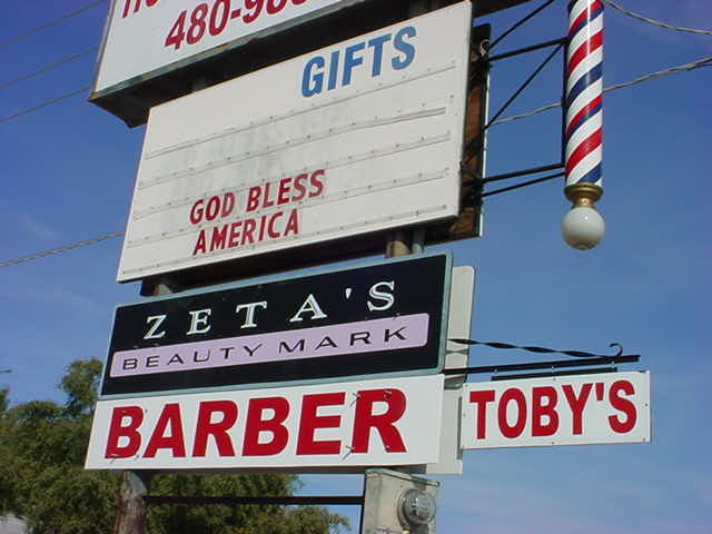 Tobys Barber Shop <br>480-325-7436